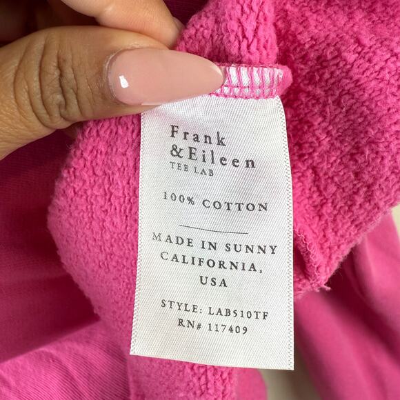 Frank & Eileen Pink Crew Neck Sweater - Picture 4 of 6